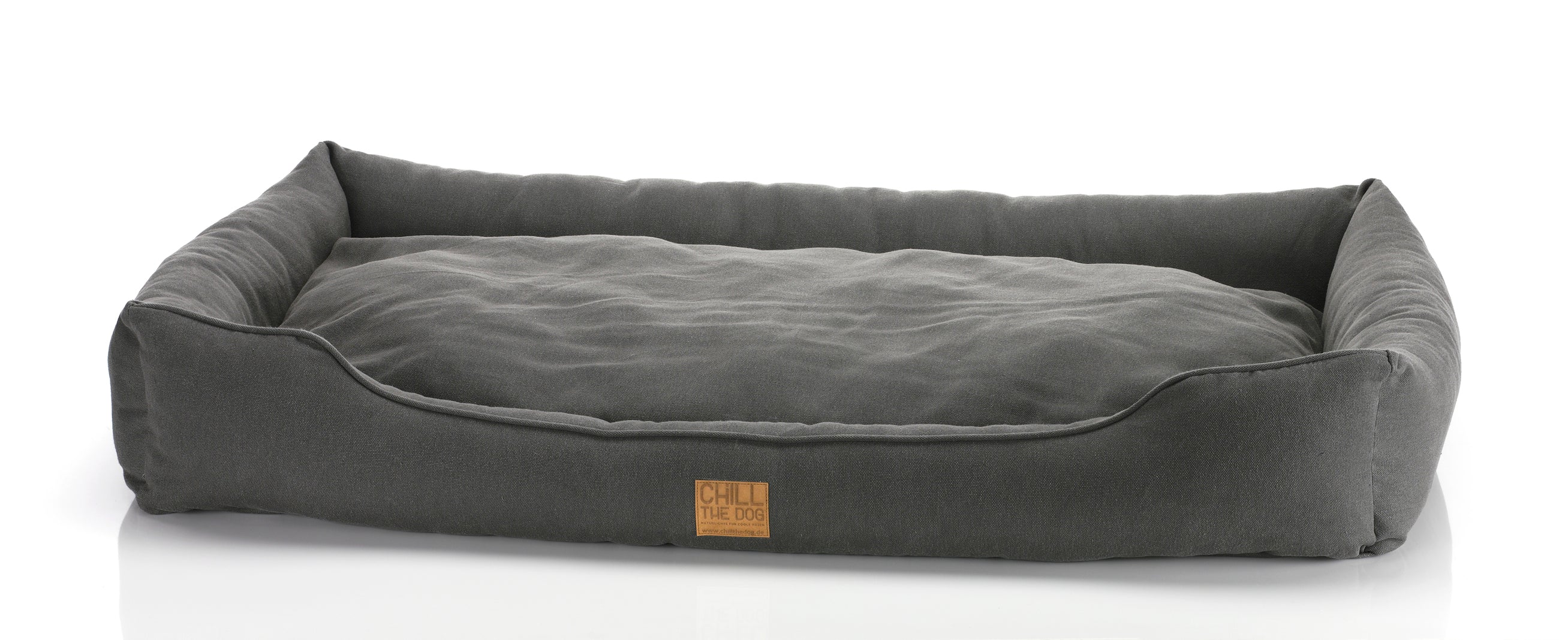 Orthopädisches Hundebett aus BIO-Hanf – perfekt für Hunde mit Gelenkschmerzen, Allergien und empfindlicher Haut.