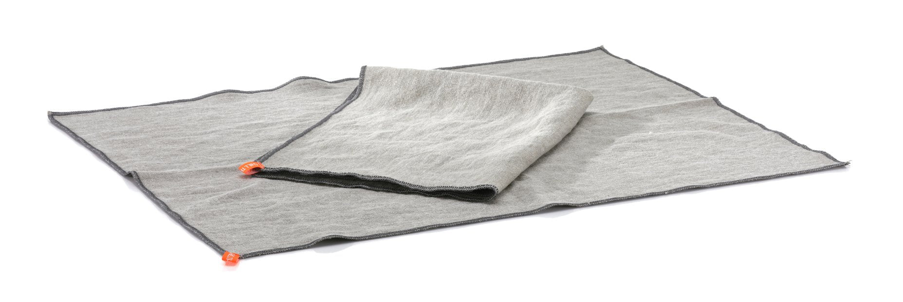 Allzweckli Hanf Hundedecke für unterwegs flach ausgebreitet – leicht & schnelltrocknend