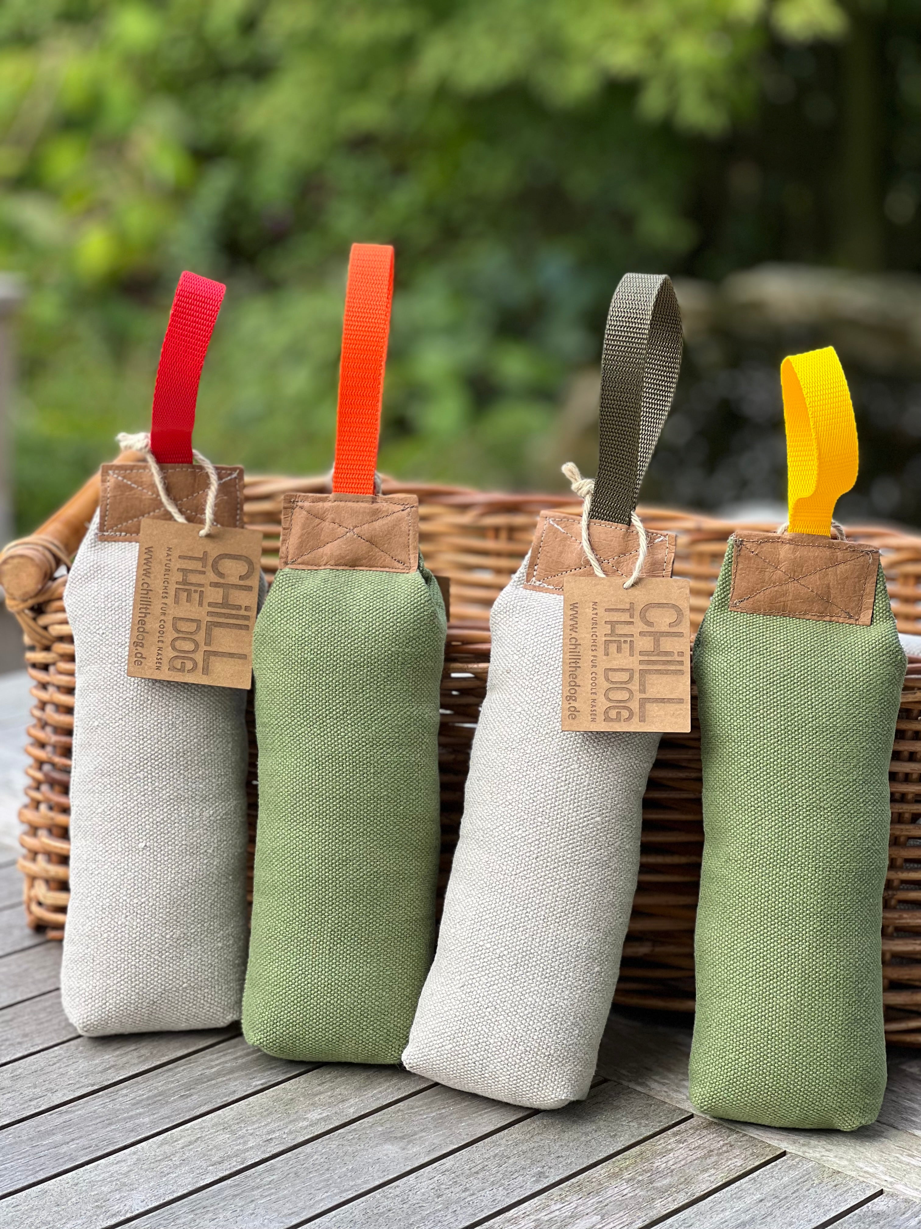 Apportierdummy "Bringmeister" | Bio-Hanf & Schafwolle